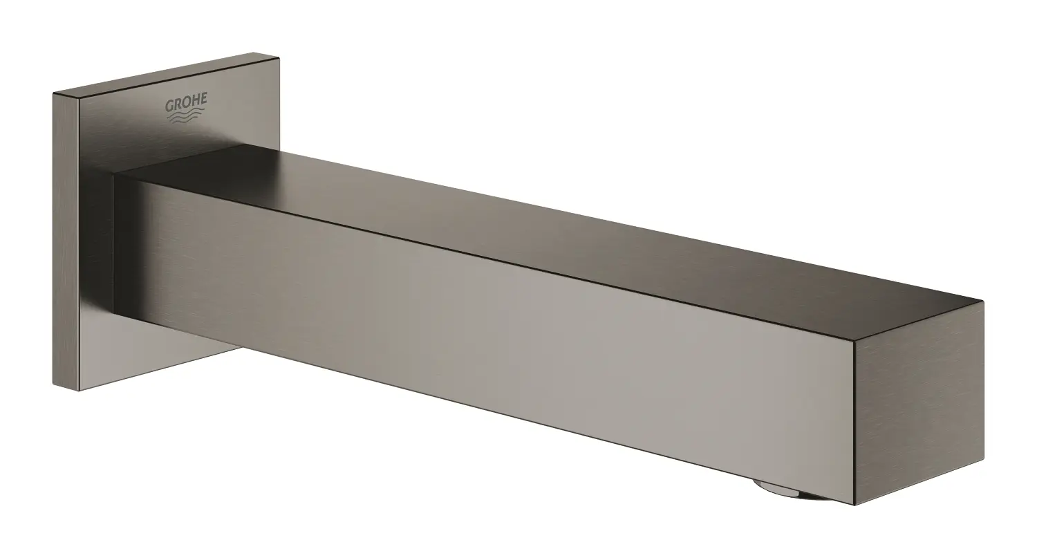 Grohe Eurocube - vannas ieplūde, Hard Graphite birstēts 13303AL0