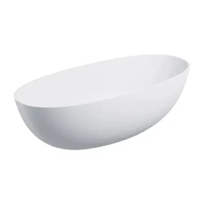 OMNIRES Shell - brīvi stāvoša vanna, 175x78 cm, matēti balta SHELL175WWBM
