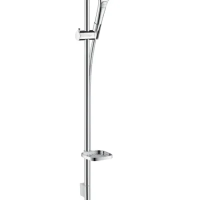 Hansgrohe Raindance Select E - rokas dušas komplekts 120, 3 strūklas, balts / hromēts 26621400