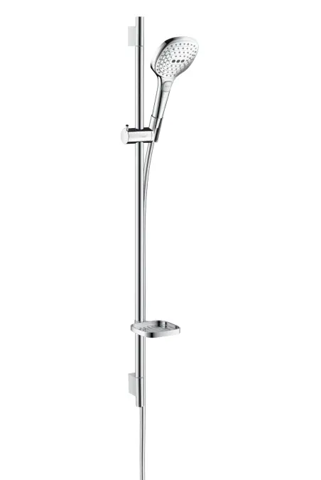 Hansgrohe Raindance Select E - dušas komplekts 120, EcoSmart 9l/min, 3 strūklas, hromēts 26623000