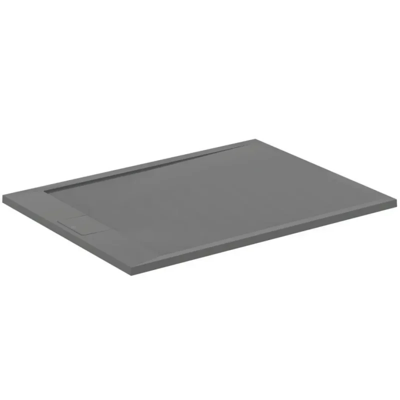 Ideal Standard i.Life - dušas paliktnis 120x80 cm, Anti-Slip, pelēks T5220FS