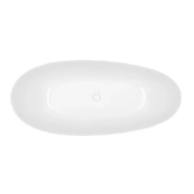 Villeroy & Boch Antao - brīvi stāvoša vanna 170x75 cm, SilentFlow, Alpu balts UBQ170TAO7TV-01