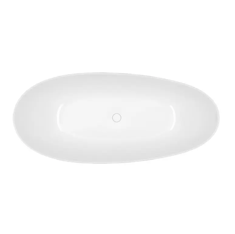 Villeroy & Boch Antao - brīvi stāvoša vanna 170x75 cm, SilentFlow, Alpu balts UBQ170TAO7TV-01