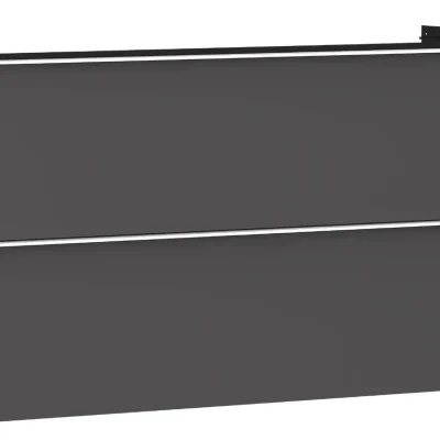 Hansgrohe Xelu Q - izlietnes apakšskapītis, 63x118x50 cm, 2 atvilktnes, matēti pelēks/matēti balts 54036700