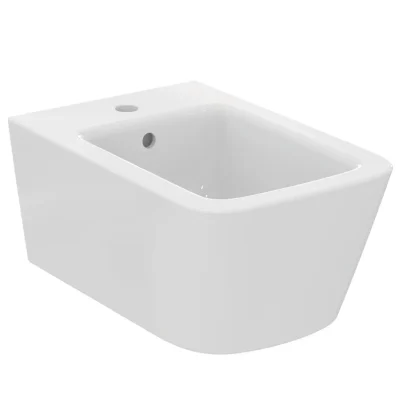 Ideal Standard Blend - sienas bidē, 360x540 mm, ar pārplūdi, jaucējcaurumu, balts T368701