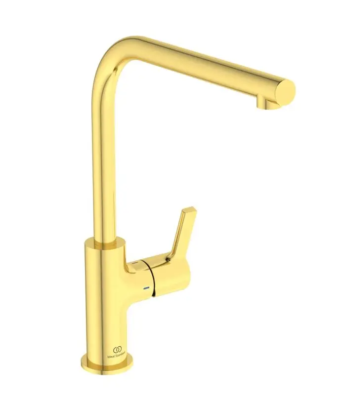Ideal Standard Gusto - virtuves izlietnes maisītājs, matēts zelts BD418A2