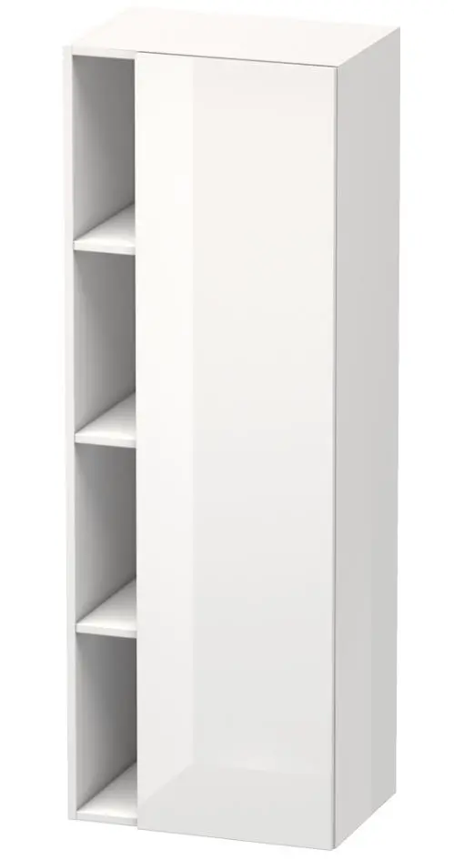 Duravit DuraStyle - augstais skapītis 140x50x36 cm, labais, balts spīdīgs DS1239R2222