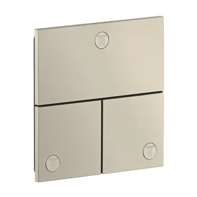 Axor ShowerSelect ID - zemapmetuma vārsts, 3 patērētājiem, matēts niķelis 36780820