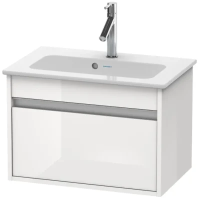 Duravit Ketho - izlietnes skapītis Compact 41x60x39 cm, 1 atvilktne, balts pulēts KT642202222