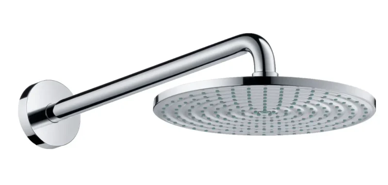 Hansgrohe Raindance - galvas duša S 240 Air 1jet, izvirzījums 39 cm, EcoSmart 9 l/min, hromēts 27461000