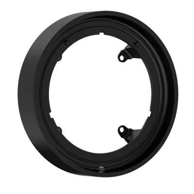 Axor ShowerSelect ID - pagarinājums 17x17 cm, matēti melns 13646670