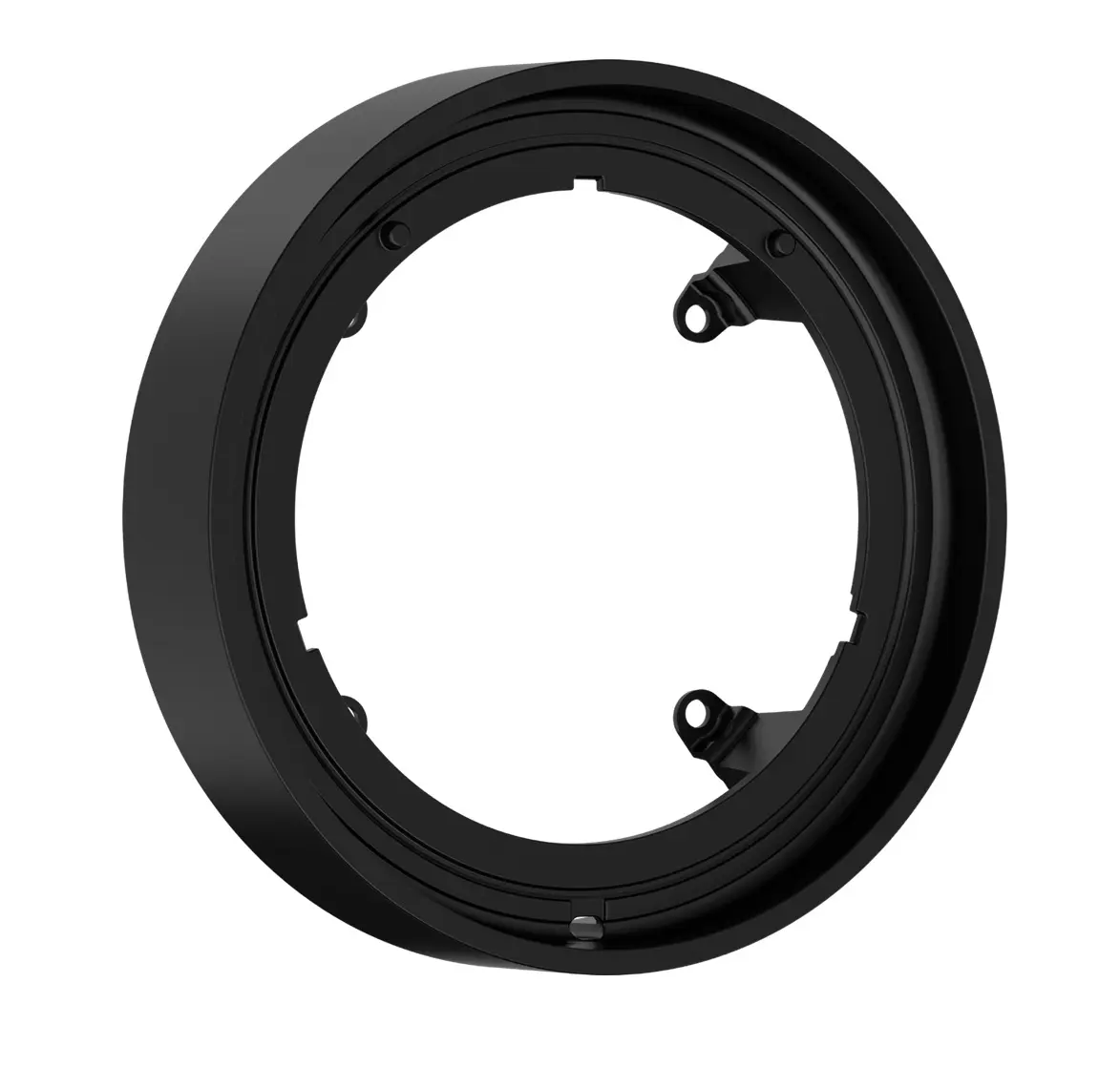 Axor ShowerSelect ID - pagarinājums 17x17 cm, matēti melns 13646670