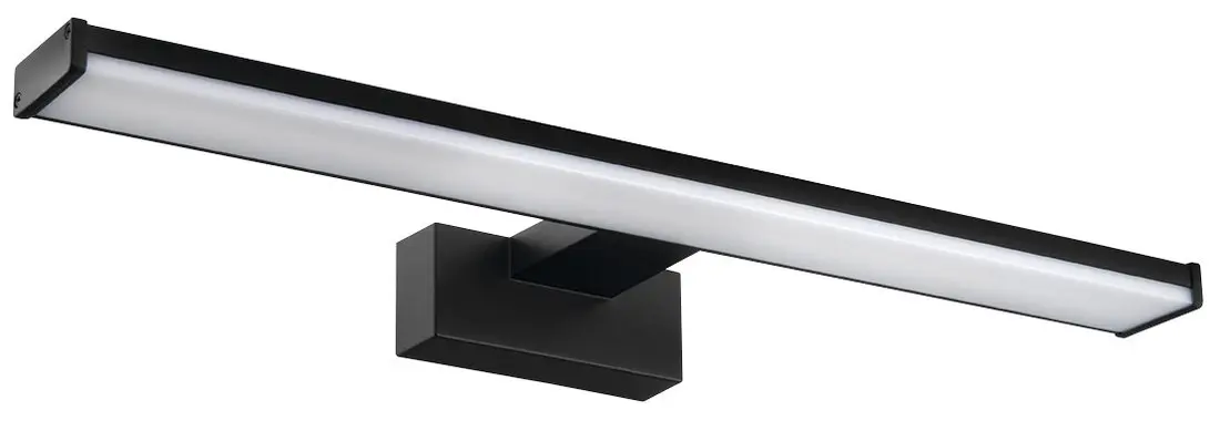 Sapho apgaismojums - LED lampa Chicago, 400x120x40 mm, 8W, matēti melns AU468