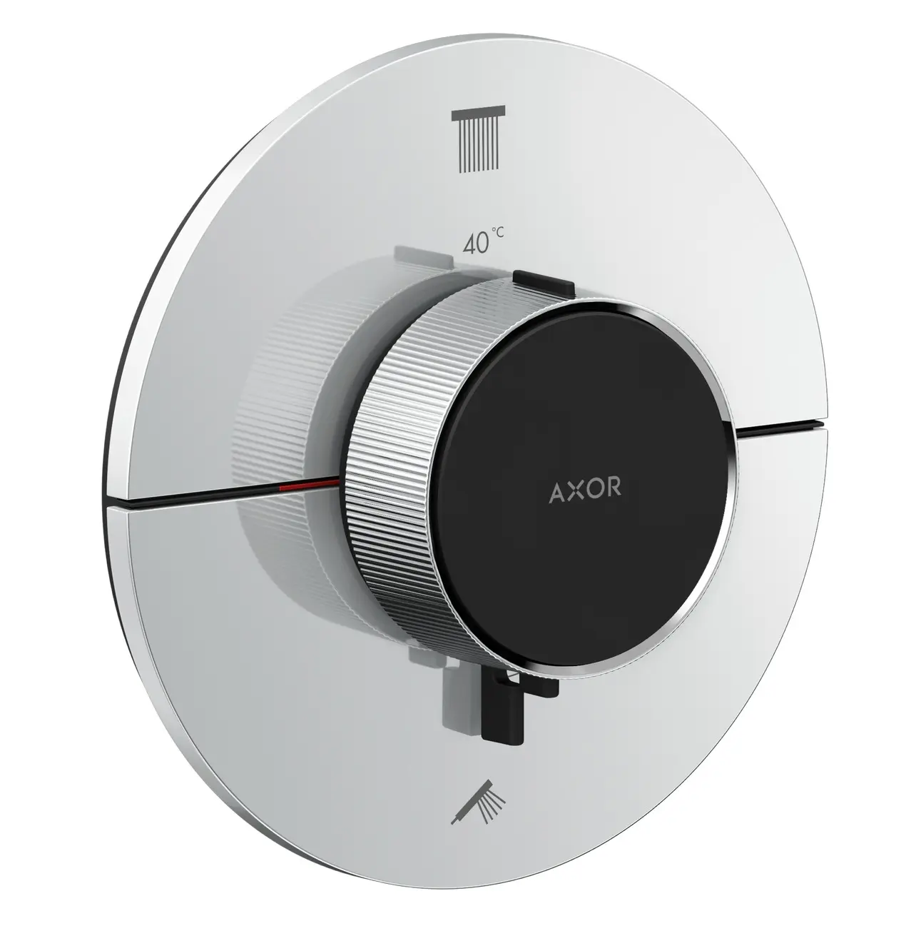 Axor ShowerSelect ID - zemapmetuma termostata maisītājs 2 patērētājiem, hroms 36750000