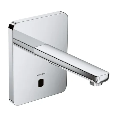 Kludi Zenta - elektroniska izlietnes armatūra, zemapmetuma montāža, hroms 3850205