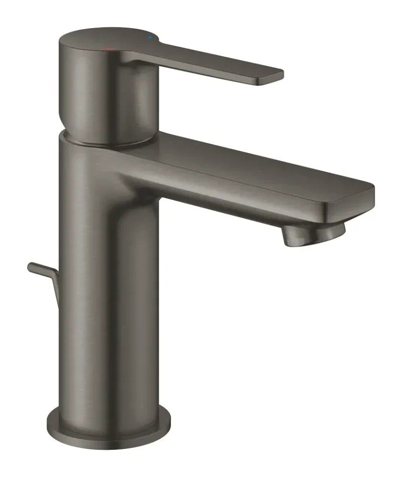 Grohe Lineare - izlietnes maisītājs ar noteci, Hard Graphite birstēts 32109AL1