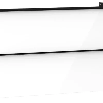 Hansgrohe Xelu Q - izlietnes apakšskapītis, 63x118x50 cm, 2 atvilktnes, balts spīdīgs/melns matēts 54035670