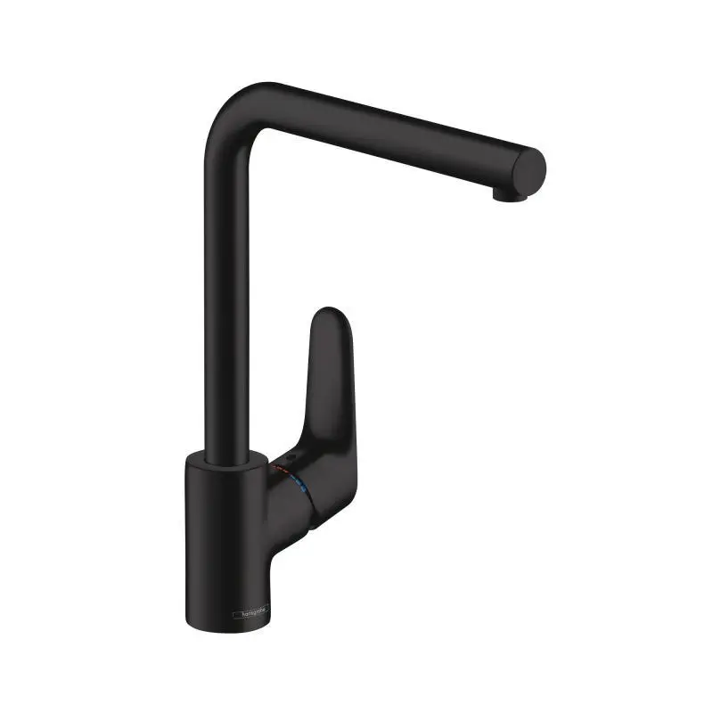 Hansgrohe Focus M41 - virtuves izlietnes maisītājs, matēti melns 31817670