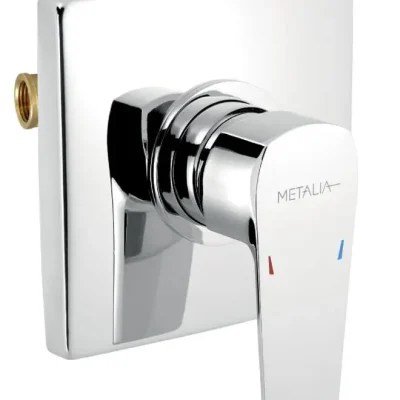 Novaservis Metalia 58 - zemapmetuma maisītājs ar korpusu, hroms 58050,0