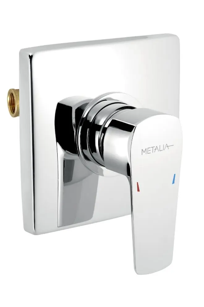 Novaservis Metalia 58 - zemapmetuma maisītājs ar korpusu, hroms 58050,0