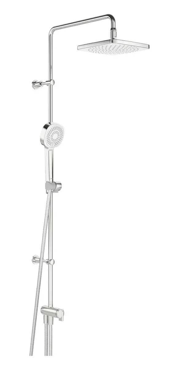 Hansa Basicjet - dušas komplekts Style 200, ECO, hromēts 44380300