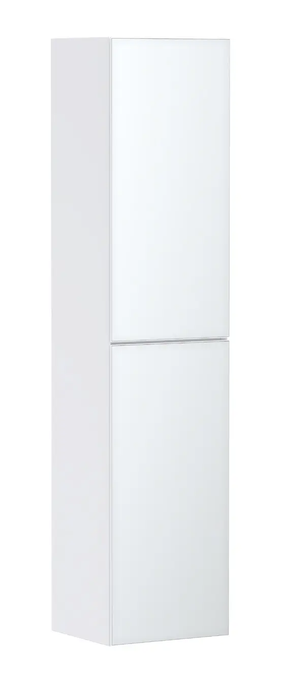 Hansgrohe Xevolos E - augstais skapis 40x176x36 cm, 2 durvis, eņģes labajā pusē, matēti balts/metāliskais balts 54221320