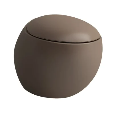 Laufen Il Bagno Alessi - piekaramais WC, Rimless, matēti brūns H8209711880001