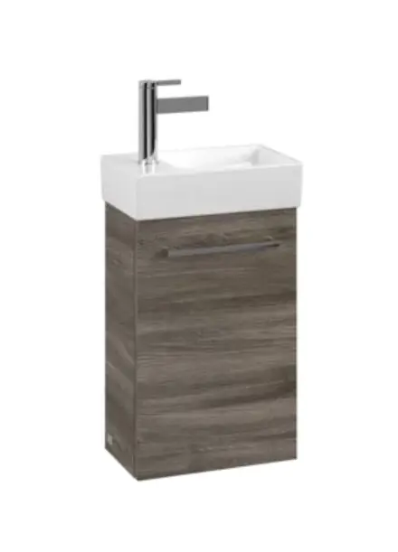 Villeroy & Boch Avento - izlietnes apakšskapis, 34x51x20 cm, 1 durvis, Stone Oak A87600RK