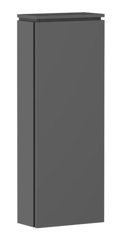 Hansgrohe Xilesa E - sānu skapis, 40x107x20 cm, 1 durvis, eņģes kreisajā pusē, matēti pelēks 54281760