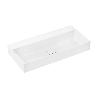 Hansgrohe Xevolos E - izlietne 100x48 cm, bez pārplūdes, bez cauruma jaucējkrānam, SmartClean, balta 61101450