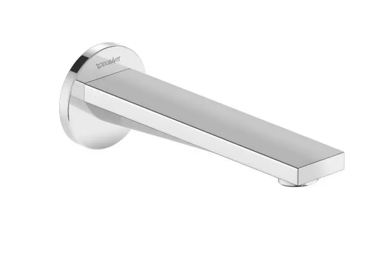 Duravit Tulum - vannas izteka, hromēts TU5240010010