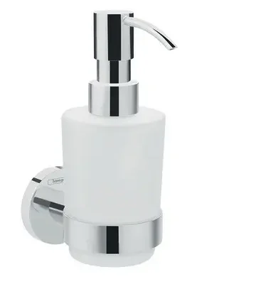 Hansgrohe Logis Universal - ziepju dozators ar turētāju, stikls / hromēts 41714000