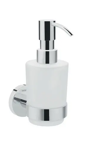 Hansgrohe Logis Universal - ziepju dozators ar turētāju, stikls / hromēts 41714000