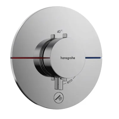 Hansgrohe ShowerSelect Comfort - zemapmetuma termostata maisītājs, hroms 15562000