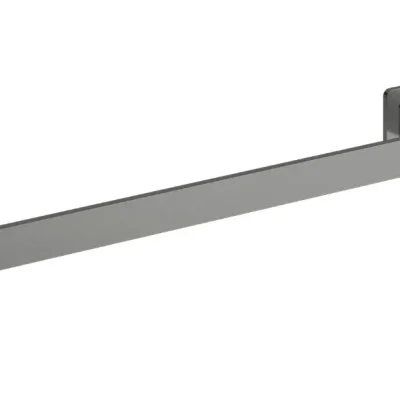 OMNIRES Nelson - dvieļu turētājs, garums 42 cm, grafīts NL80214GR