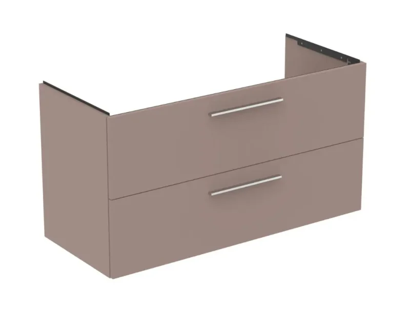 Ideal Standard i.Life B - izlietnes skapītis, 120x63x51 cm, 2 atvilktnes, pa kreisi, matēti bēšs T5586NH