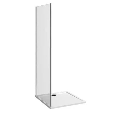 Jika Nion - fiksēta dušas siena, 100x195 cm, Jika Perla Glass, sudraba/stikls Arctic H2972N30026661
