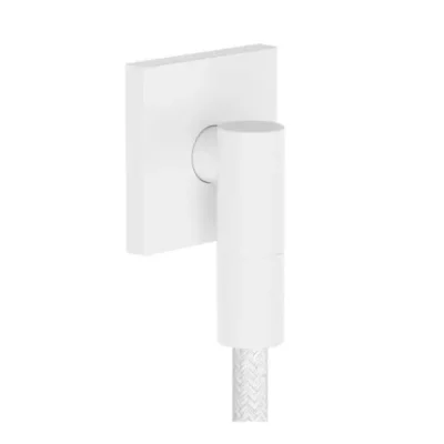 Hansgrohe FixFit Fine E - sienas pieslēguma līkums, balts matēts 28883700