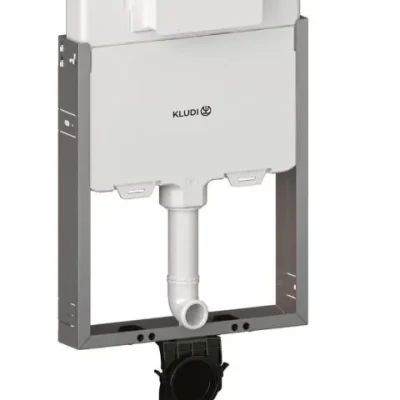 Kludi Unifix - zemapmetuma skalošanas tvertne, montāžas augstums 114 cm 79108