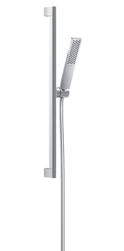 Hansgrohe Pulsify E - dušas komplekts: rokas duša, stienis un šļūtene, EcoSmart, hroms 24380000