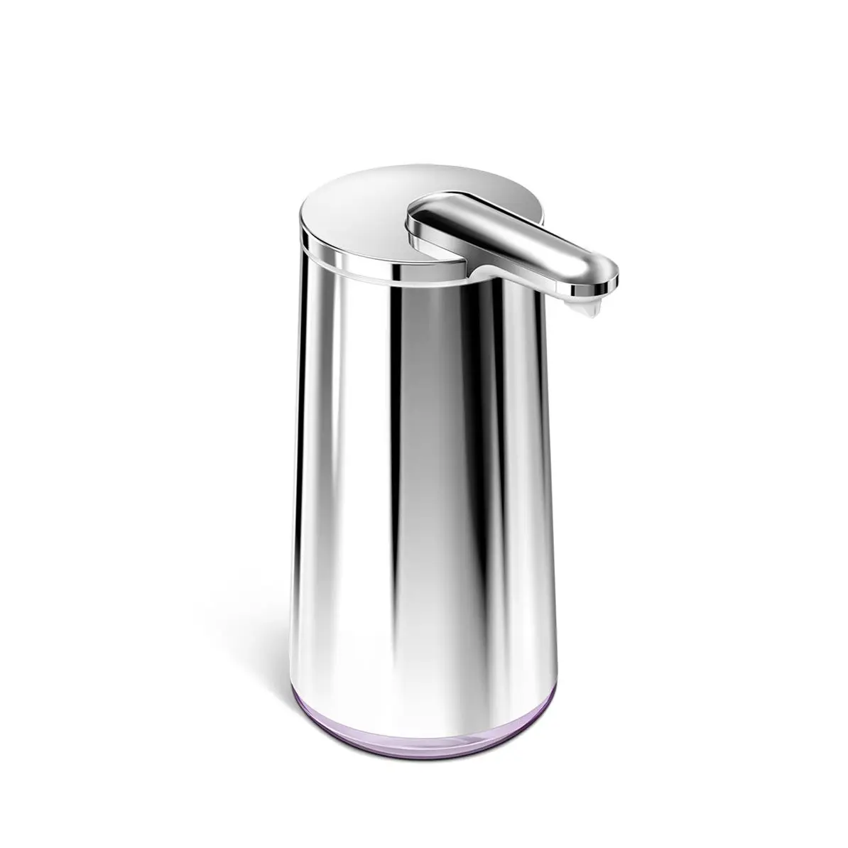 Simplehuman vannas istabas aksesuāri - bezkontakta ziepju putu dozators, 295 ml, nerūsējošais tērauds spīdīgs ST1063