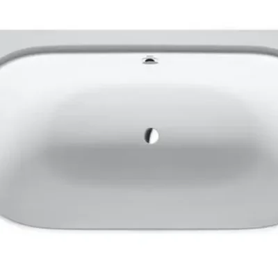 Duravit Luv - vanna 185x95 cm, kreisā, DuraSolid, balta 700431000000000