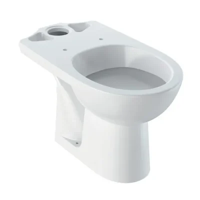 Geberit Selnova - stāvošs WC komplekts, horizontāls izvads, 67x36 cm, bez skalošanas malas, balts 500.282.01.5
