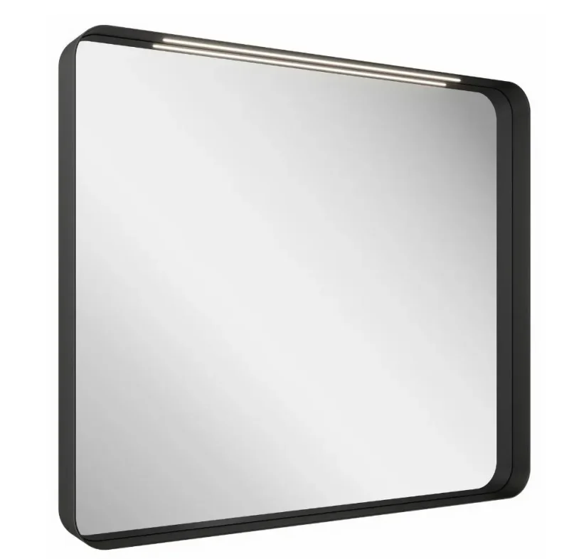 Ravak Strip - spogulis ar LED apgaismojumu, 51x71 cm, melns X000001569