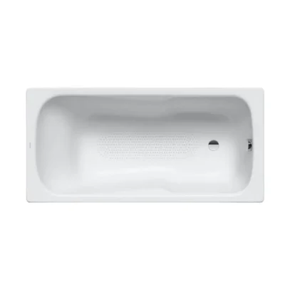 Kaldewei Ambiente - Taisnstūra vanna Dyna komplekts 626, 160x70 cm, pilnībā pārklāts ar pretslīdes pārklājumu, balta 226834010001