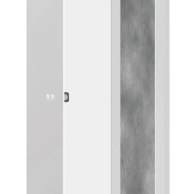 Hansgrohe XtraStoris Rock - sienas niša ar durtiņām, 30x15x14 cm, balta matēta 56088700