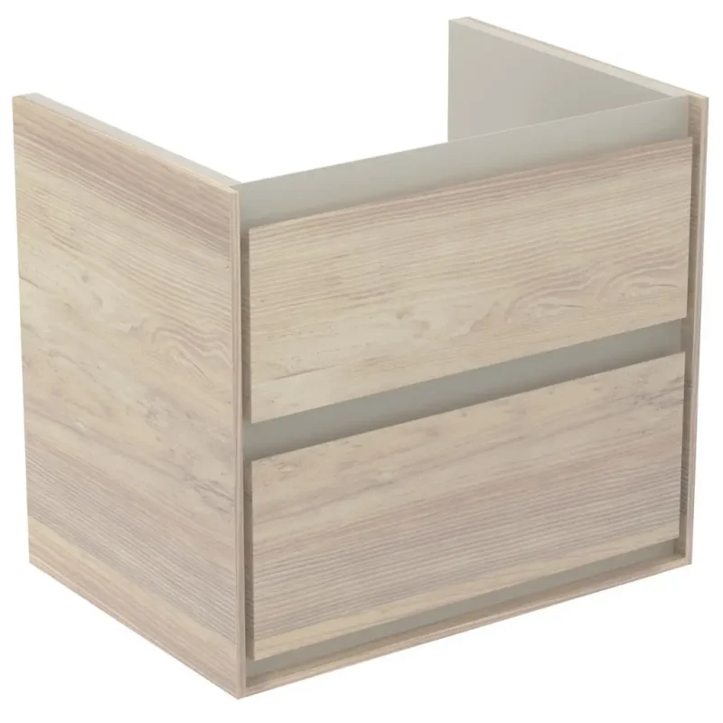 Ideal Standard Connect Air - izlietnes skapītis 58x41x52 cm, gaišs koks/gaiši brūna matēta laka E1605UK