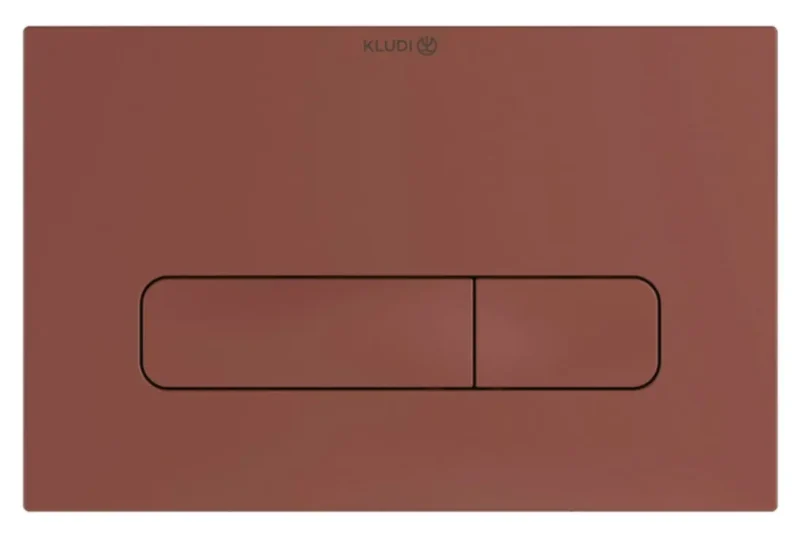 Kludi Unifix - WC vadības plate, ķieģeļsarkana matēta 30PP01O5
