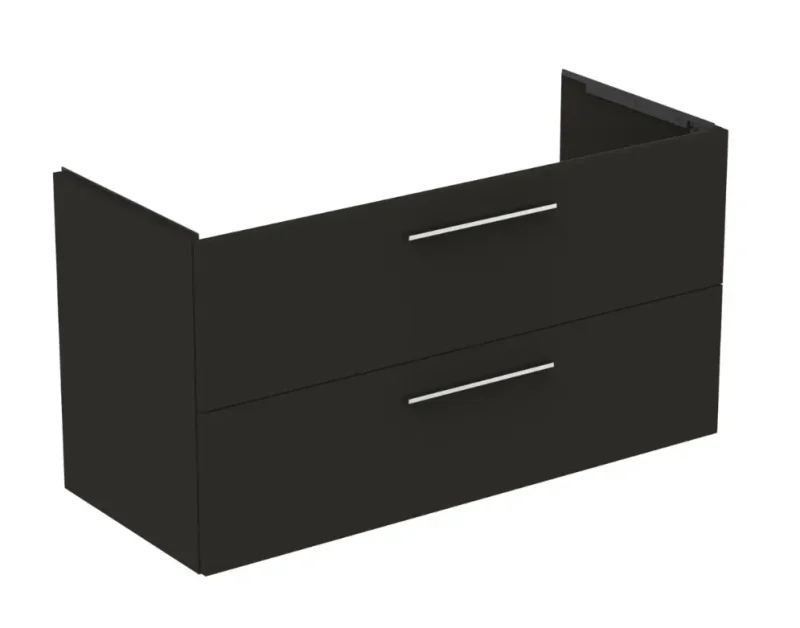 Ideal Standard i.Life B - izlietnes skapītis, 120x63x51 cm, 2 atvilktnes, matēti antracīts T5514NV