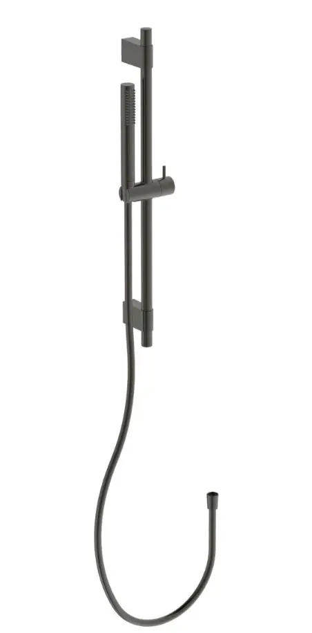 Ideal Standard Idealrain - dušas komplekts: rokas duša, stienis un šļūtene, Magnetic Grey A7616A5